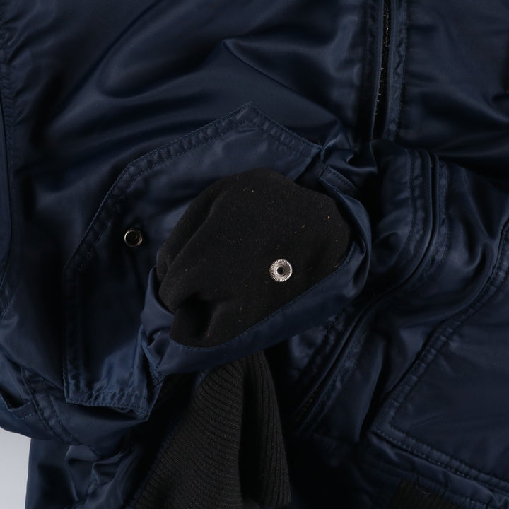 Civilian product AVIREX CWU-45 Nylon navy blue type Vintage Second Hand