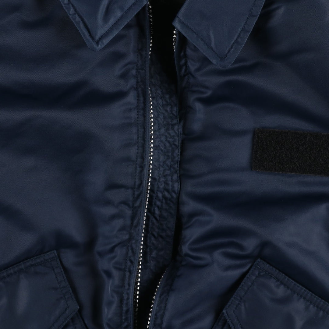 Civilian product AVIREX CWU-45 Nylon navy blue type Vintage Second Hand