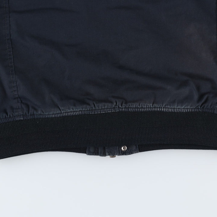 Civilian-made Schott TYPE-U padded military flight jacket, men's size XXL equivalent. unclear navy blue type Vintage Second Hand