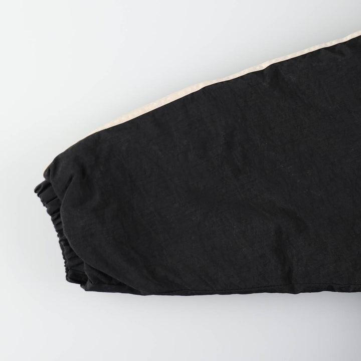 90s-00'S Adidas padded hoodie/puffer jacket, men's size L (approx.) Nylon black type Vintage Second Hand