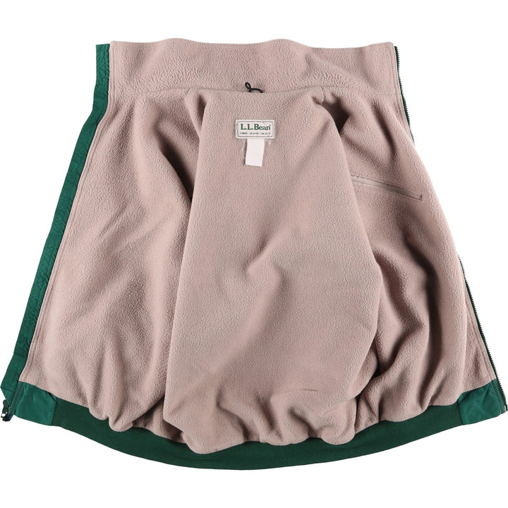 LLBean THREE-SEASON JACKET Windbreaker, Men's Size XL (approx.) unclear green type Vintage Second Hand