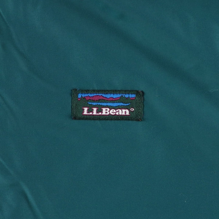 LLBean THREE-SEASON JACKET Windbreaker, Men's Size XL (approx.) unclear green type Vintage Second Hand