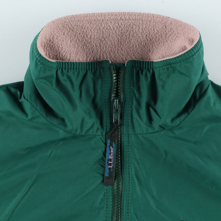 LLBean THREE-SEASON JACKET Windbreaker, Men's Size XL (approx.) unclear green type Vintage Second Hand