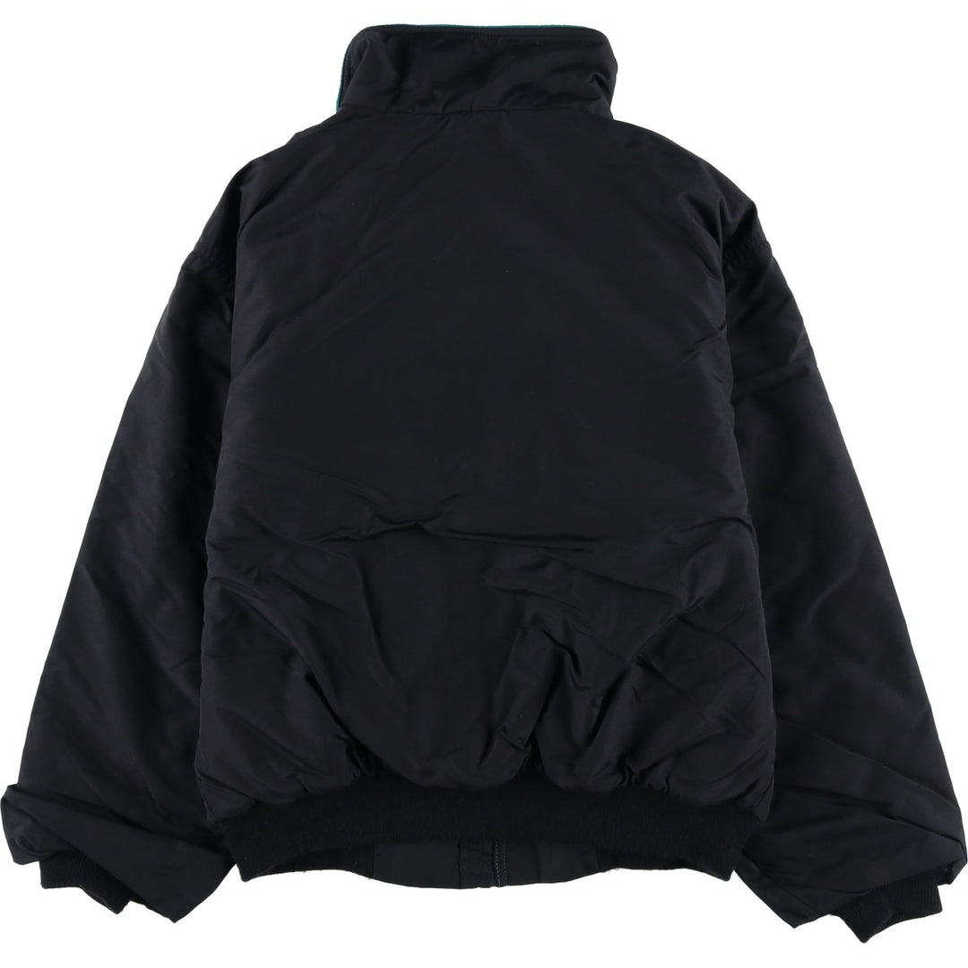 90'S LL Bean padded puffer jacket, made in USA, men's size L equivalent, vintage. unclear black type Vintage Second Hand