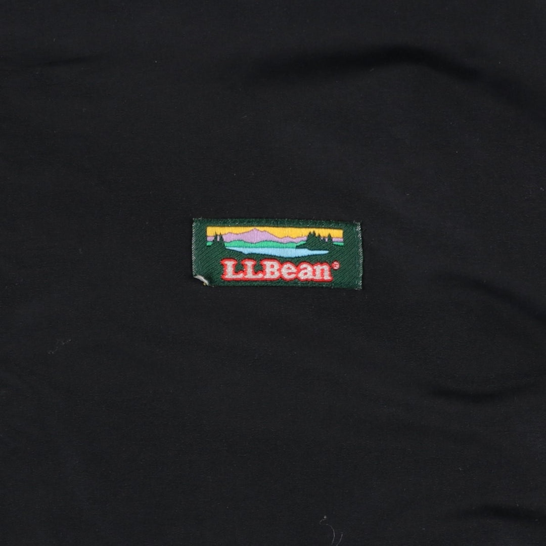 90'S LL Bean padded puffer jacket, made in USA, men's size L equivalent, vintage. unclear black type Vintage Second Hand