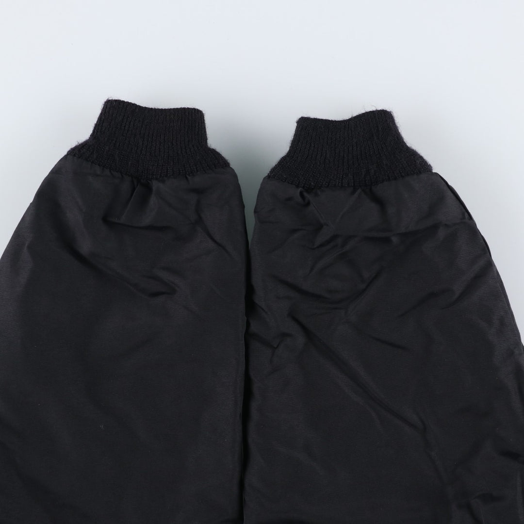 90'S LL Bean padded puffer jacket, made in USA, men's size L equivalent, vintage. unclear black type Vintage Second Hand