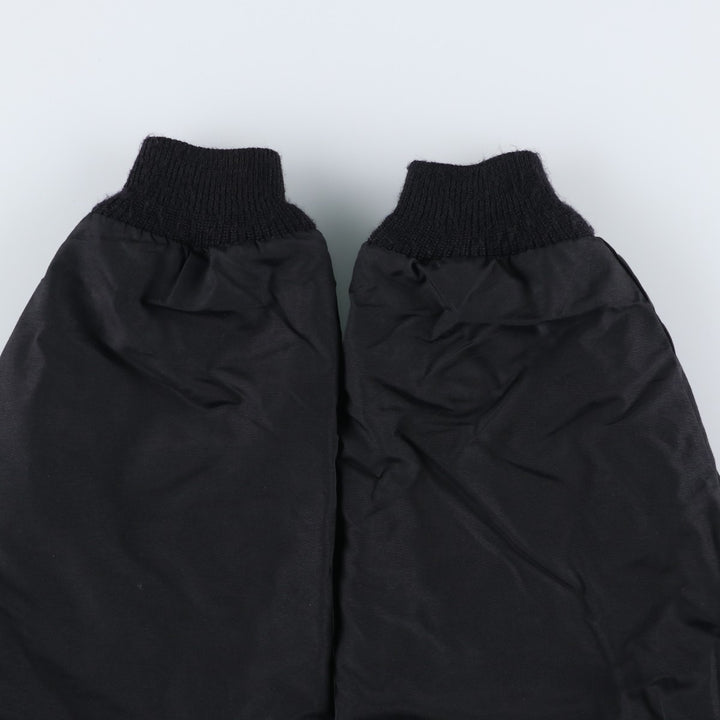 90'S LL Bean padded puffer jacket, made in USA, men's size L equivalent, vintage. unclear black type Vintage Second Hand