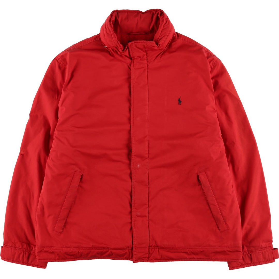 Ralph Lauren POLO by Ralph Lauren padded jacket puffer jacket men's XL size polyester red type Vintage Second Hand