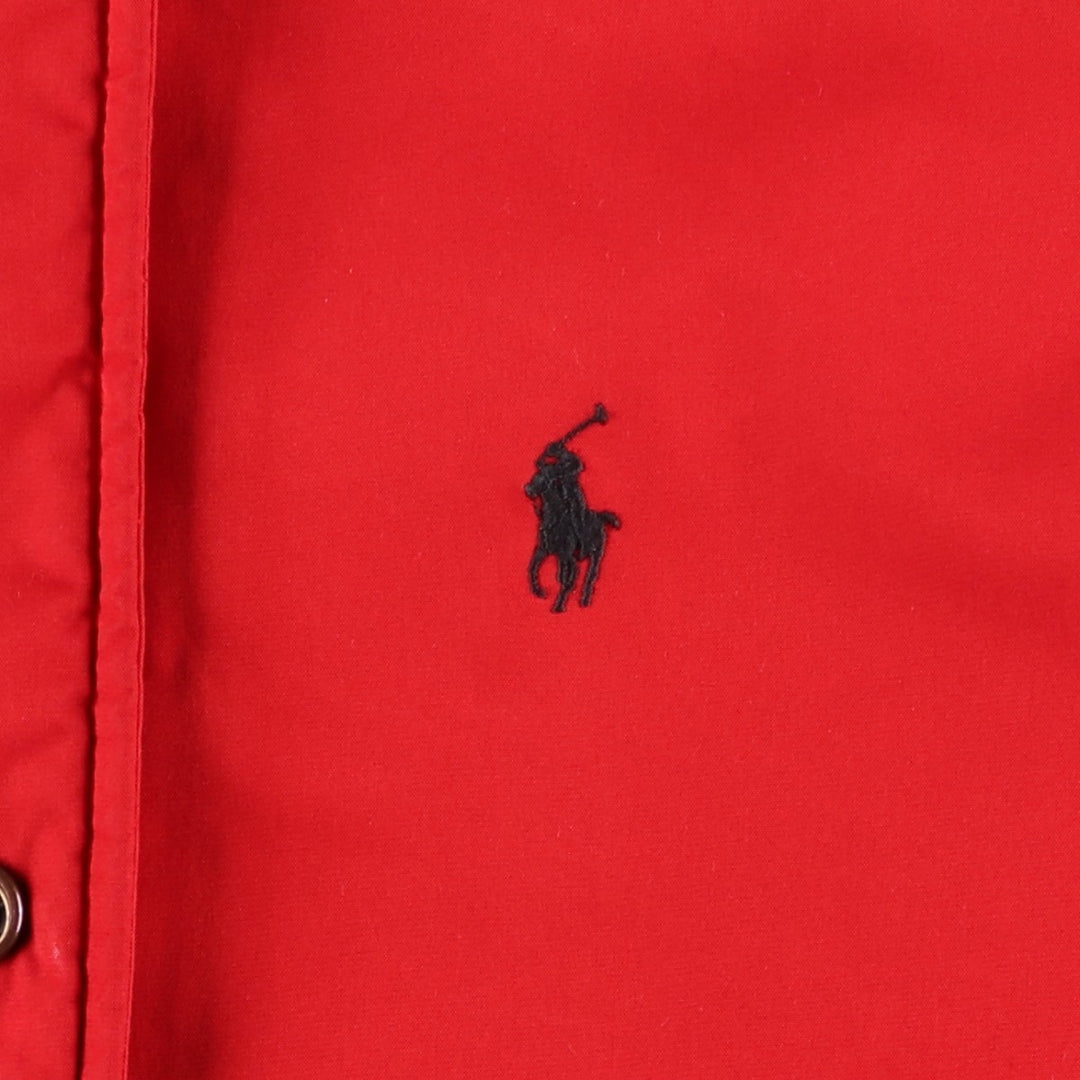 Ralph Lauren POLO by Ralph Lauren padded jacket puffer jacket men's XL size polyester red type Vintage Second Hand