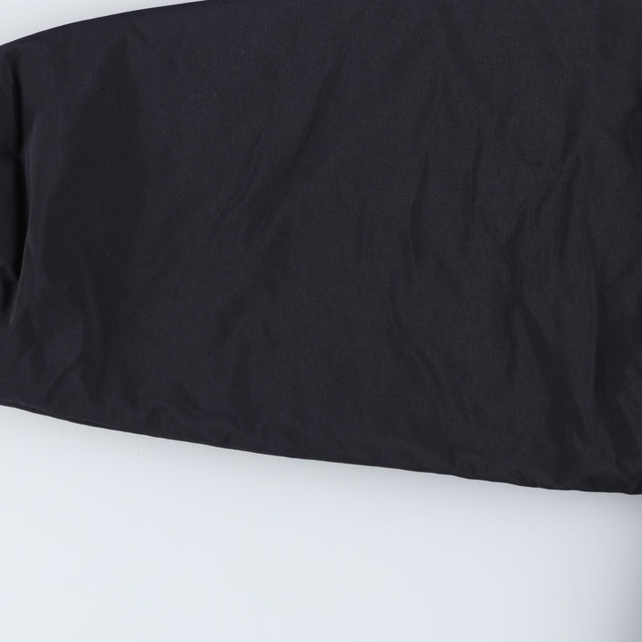 80s-90'S Lands' End nylon jacket, men's size XL (approx.) Nylon black type Vintage Second Hand