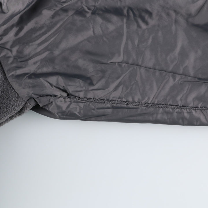 80s-90'S Lands' End nylon jacket, men's size XL (approx.) Nylon black type Vintage Second Hand