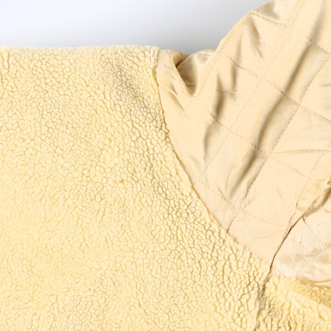 90'S J.Crew nylon jacket, men's size XL (approx.) Nylon Khaki type sage green Vintage Second Hand