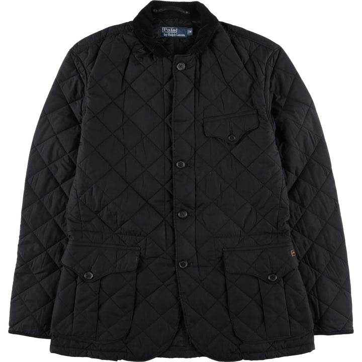 Ralph Lauren POLO by Ralph Lauren Quilted Padded Jacket Puffer Jacket Men's Size M (approx.) polyester black type Vintage Second Hand