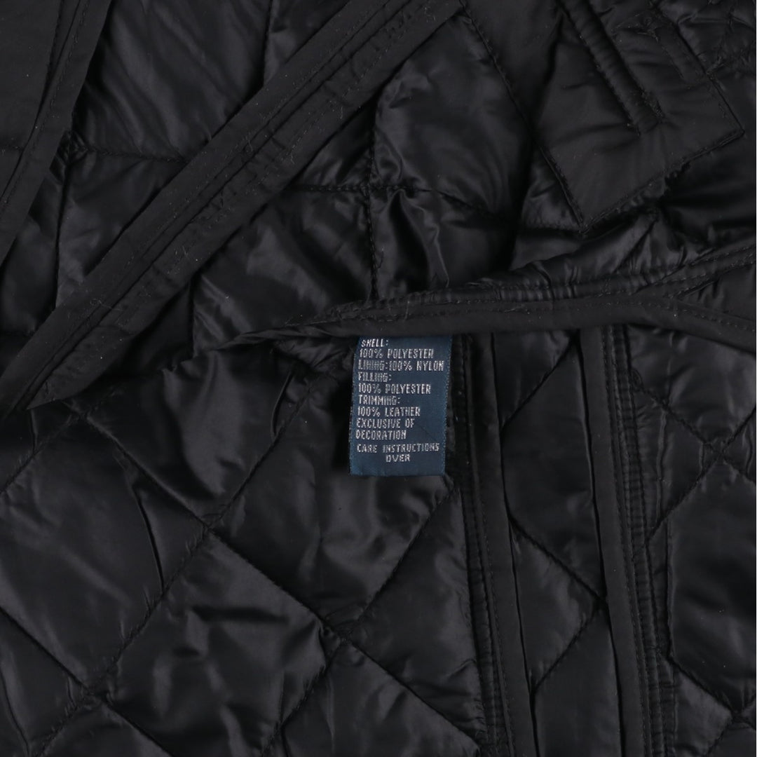 Ralph Lauren POLO by Ralph Lauren Quilted Padded Jacket Puffer Jacket Men's Size M (approx.) polyester black type Vintage Second Hand