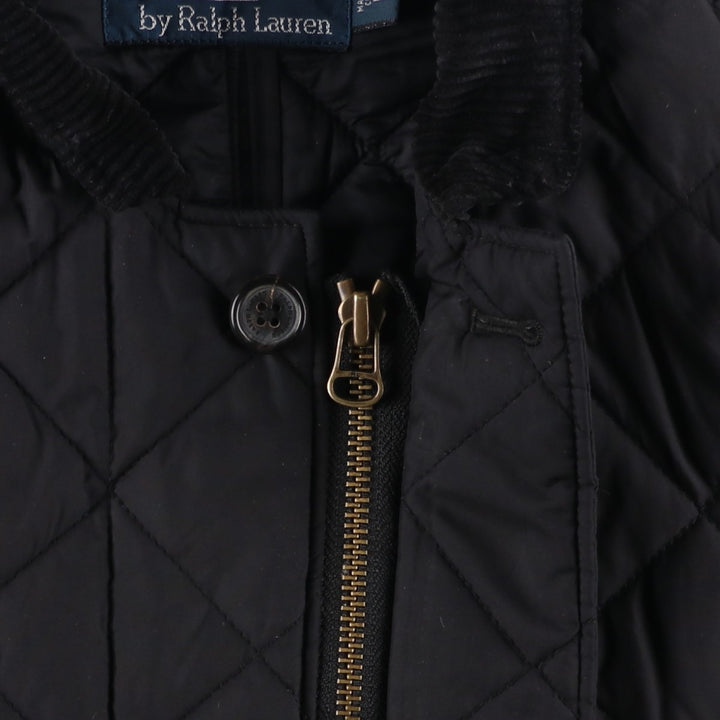 Ralph Lauren POLO by Ralph Lauren Quilted Padded Jacket Puffer Jacket Men's Size M (approx.) polyester black type Vintage Second Hand