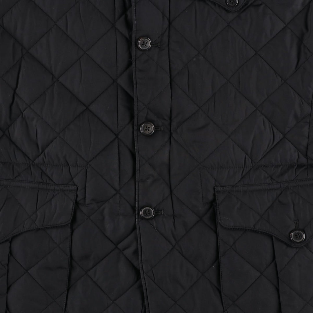Ralph Lauren POLO by Ralph Lauren Quilted Padded Jacket Puffer Jacket Men's Size M (approx.) polyester black type Vintage Second Hand