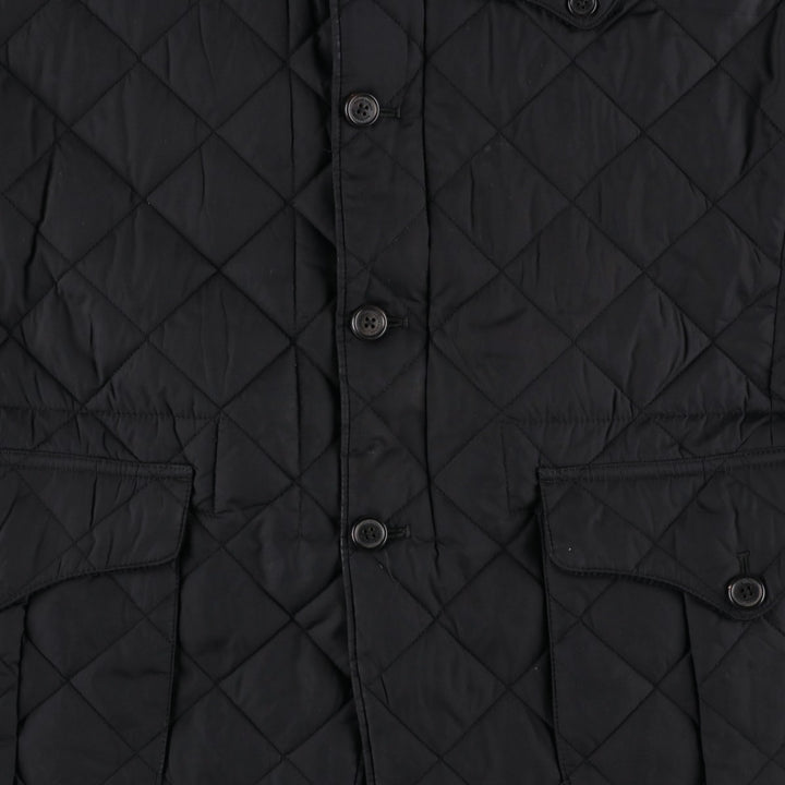 Ralph Lauren POLO by Ralph Lauren Quilted Padded Jacket Puffer Jacket Men's Size M (approx.) polyester black type Vintage Second Hand
