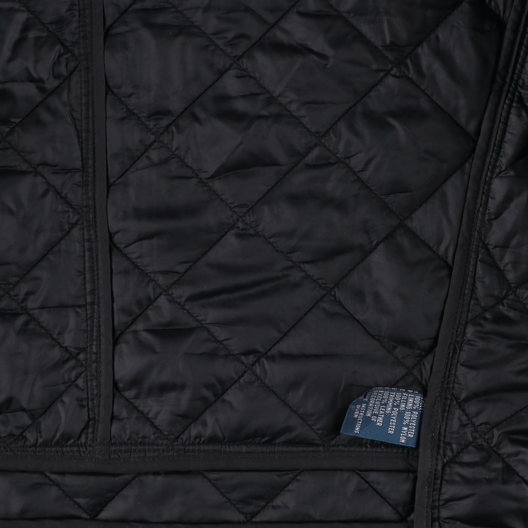 Ralph Lauren POLO by Ralph Lauren Quilted Padded Jacket Puffer Jacket Men's Size M (approx.) polyester black type Vintage Second Hand