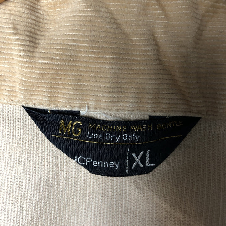 70s-80'S JCPenney corduroy jacket, men's size XL, vintage. unclear Beige type Vintage Second Hand