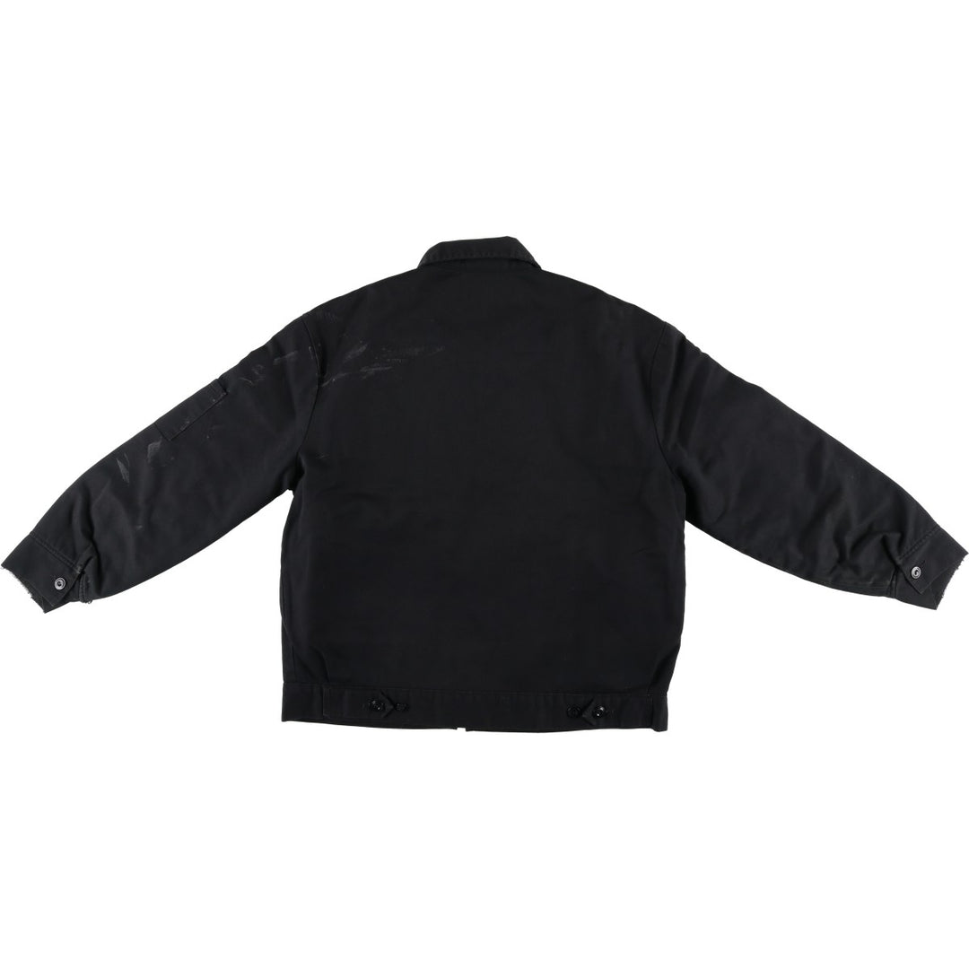 Dickies Eisenhower Jacket Work Jacket Men's Size L polyester black type Vintage Second Hand
