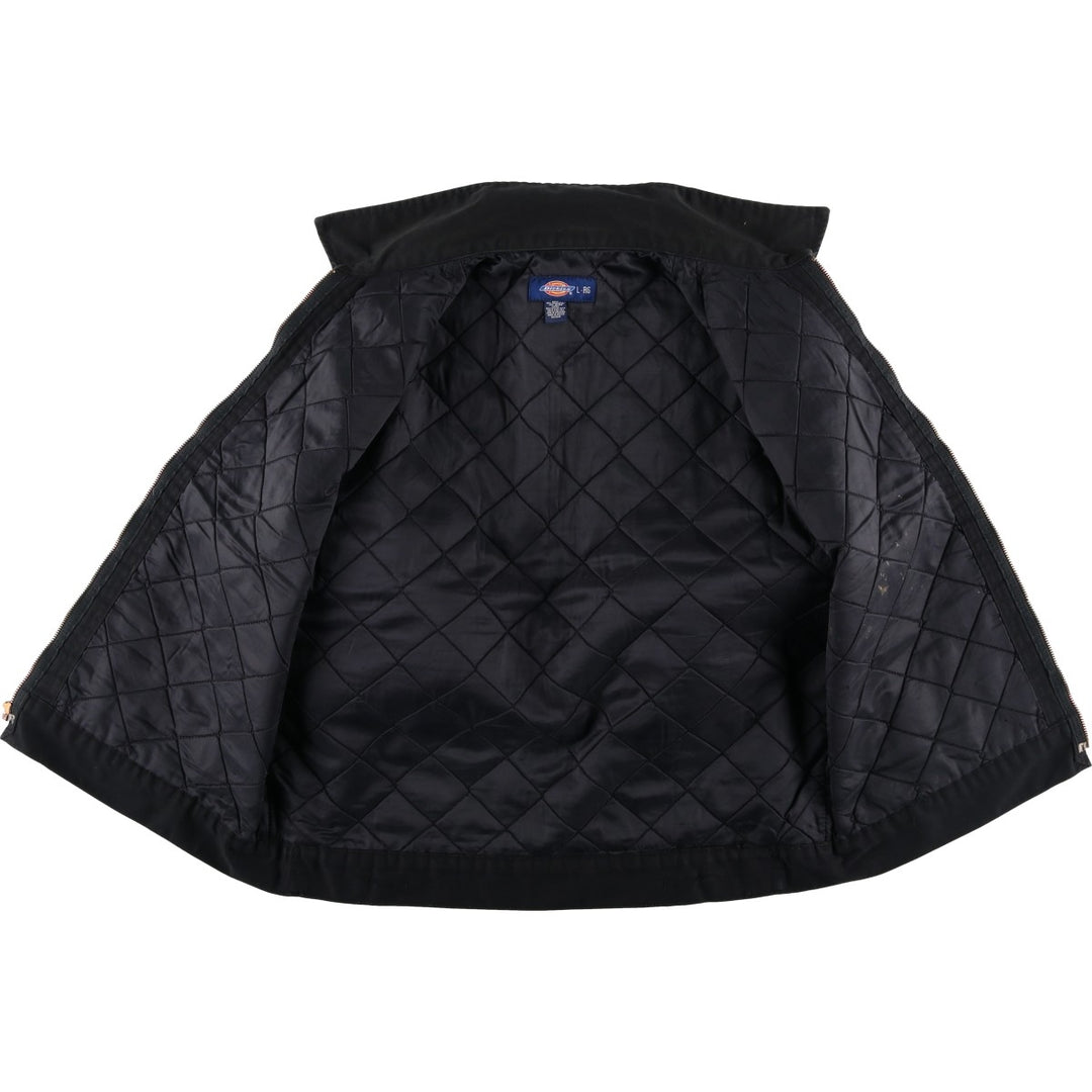 Dickies Eisenhower Jacket Work Jacket Men's Size L polyester black type Vintage Second Hand