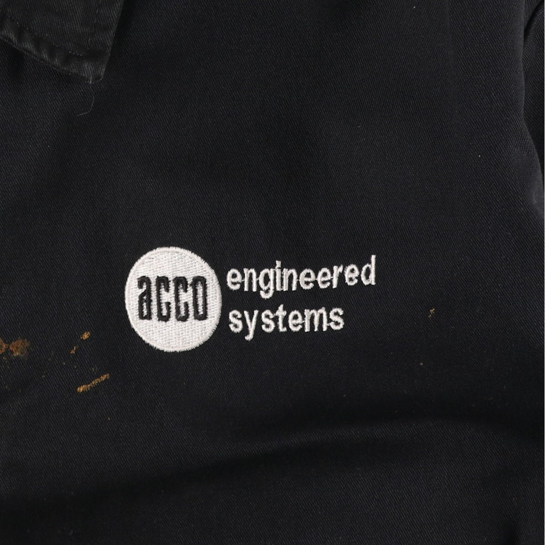 Dickies Eisenhower Jacket Work Jacket Men's Size L polyester black type Vintage Second Hand
