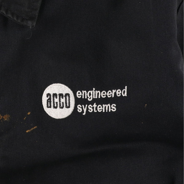 Dickies Eisenhower Jacket Work Jacket Men's Size L polyester black type Vintage Second Hand
