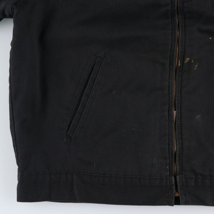 Dickies Eisenhower Jacket Work Jacket Men's Size L polyester black type Vintage Second Hand