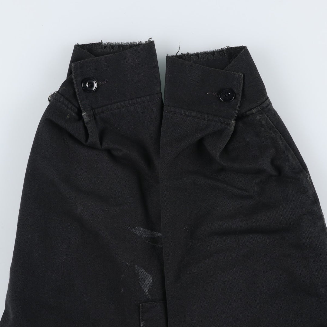 Dickies Eisenhower Jacket Work Jacket Men's Size L polyester black type Vintage Second Hand