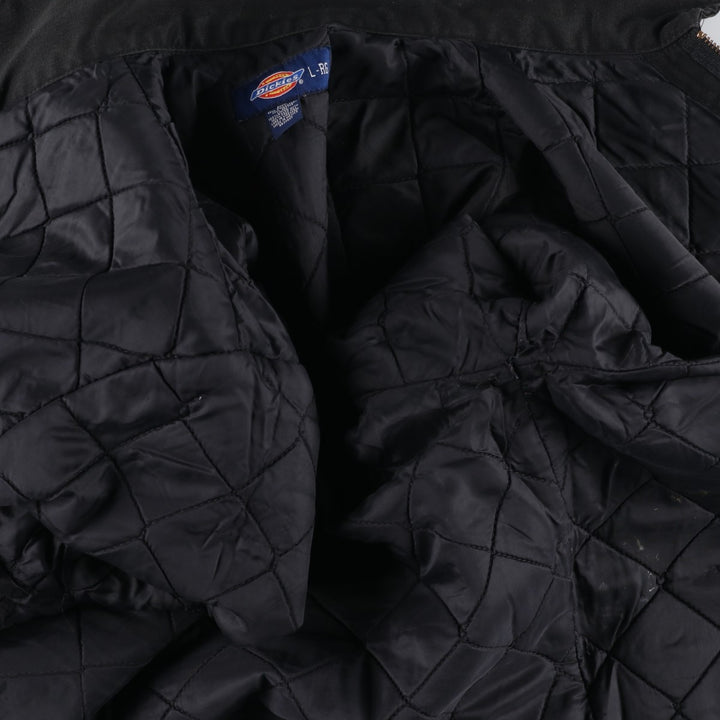 Dickies Eisenhower Jacket Work Jacket Men's Size L polyester black type Vintage Second Hand