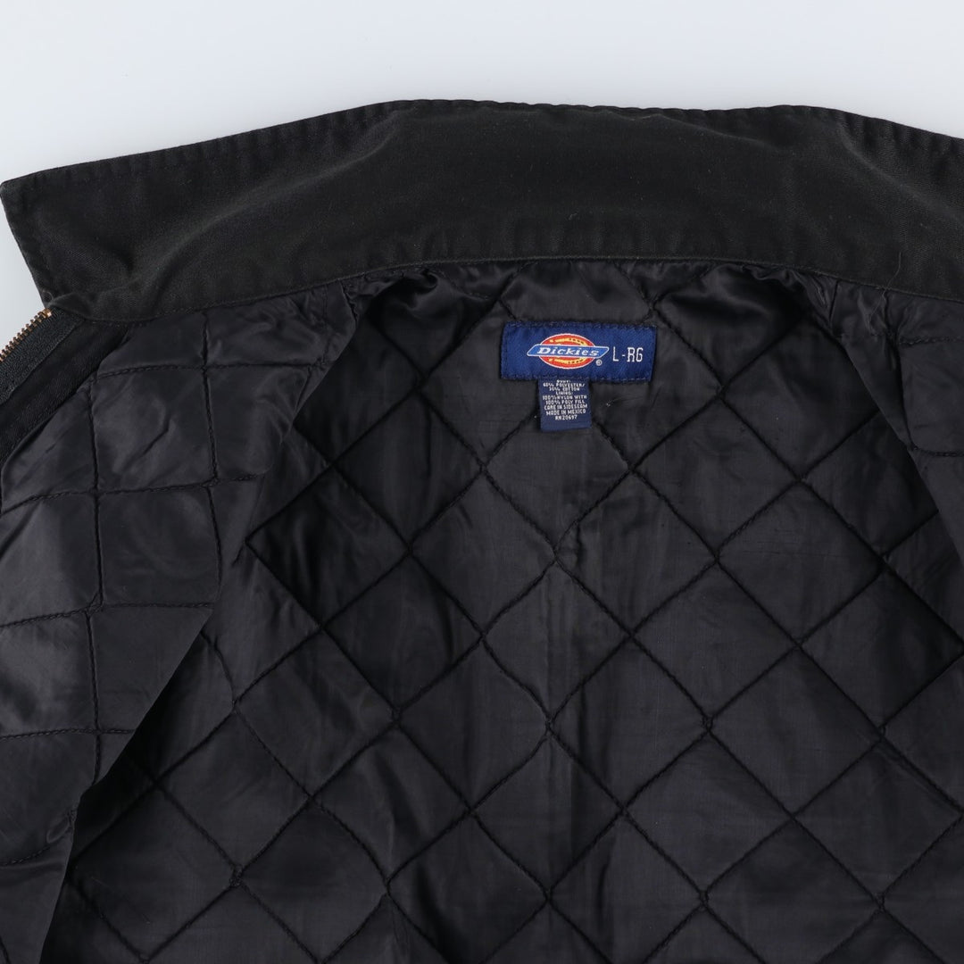 Dickies Eisenhower Jacket Work Jacket Men's Size L polyester black type Vintage Second Hand