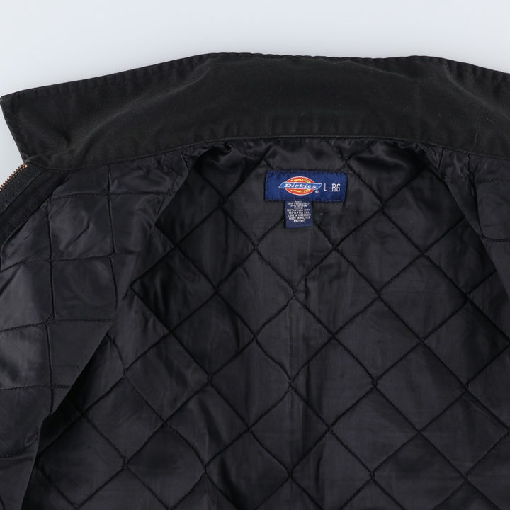 Dickies Eisenhower Jacket Work Jacket Men's Size L polyester black type Vintage Second Hand