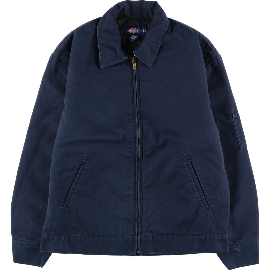 Dickies Eisenhower Jacket, padded work jacket, men's size M (approx.) polyester navy blue type Vintage Second Hand
