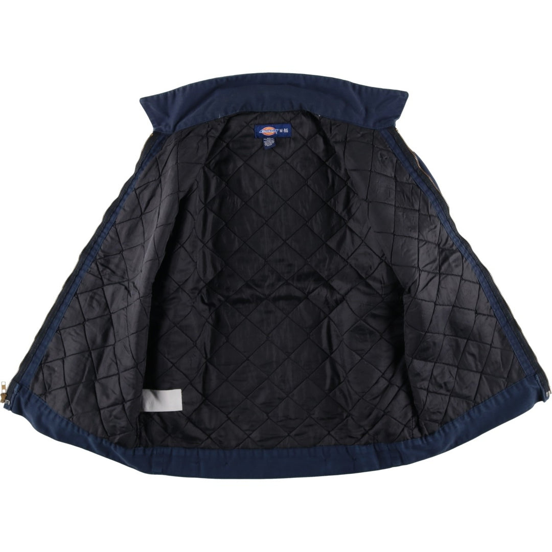Dickies Eisenhower Jacket, padded work jacket, men's size M (approx.) polyester navy blue type Vintage Second Hand