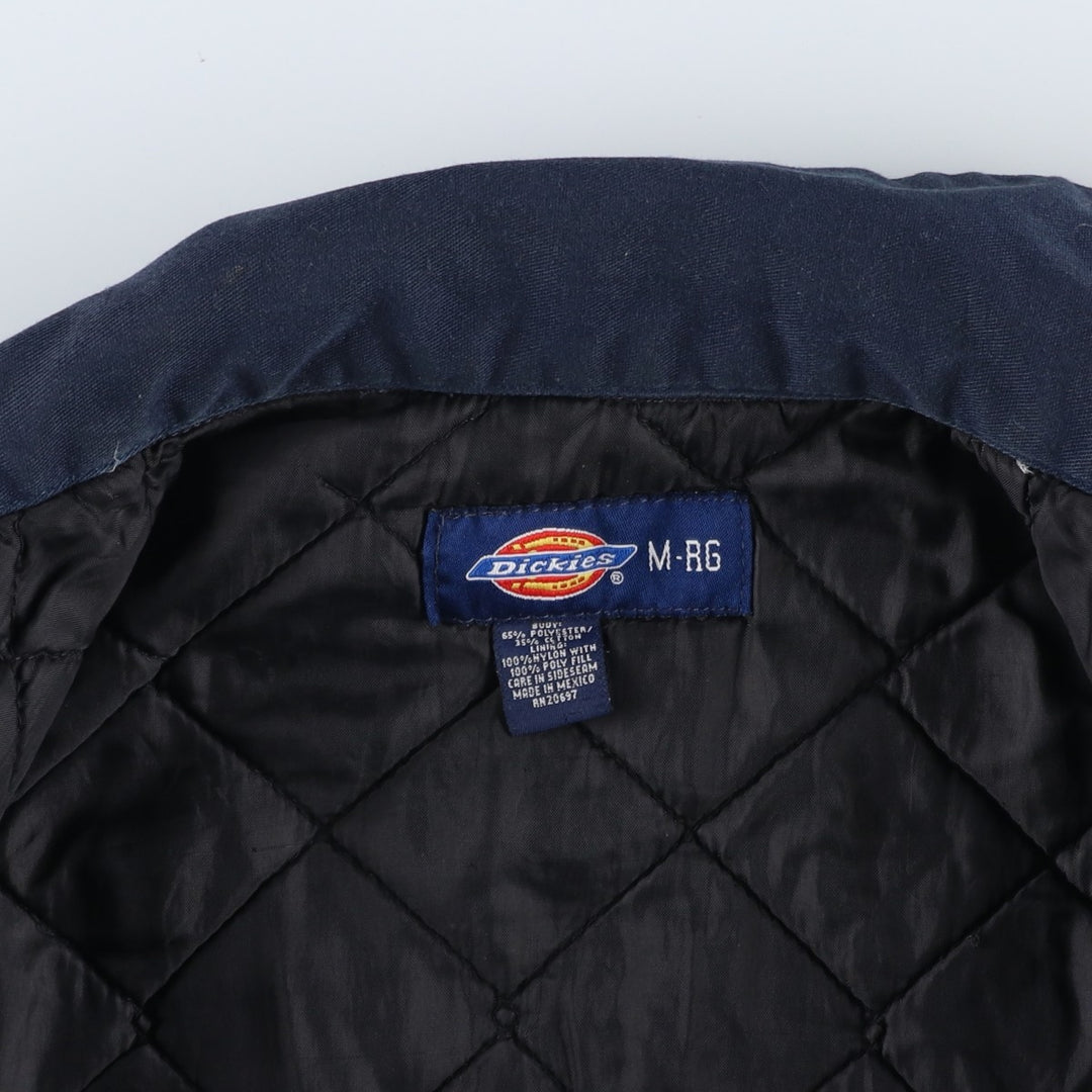 Dickies Eisenhower Jacket, padded work jacket, men's size M (approx.) polyester navy blue type Vintage Second Hand