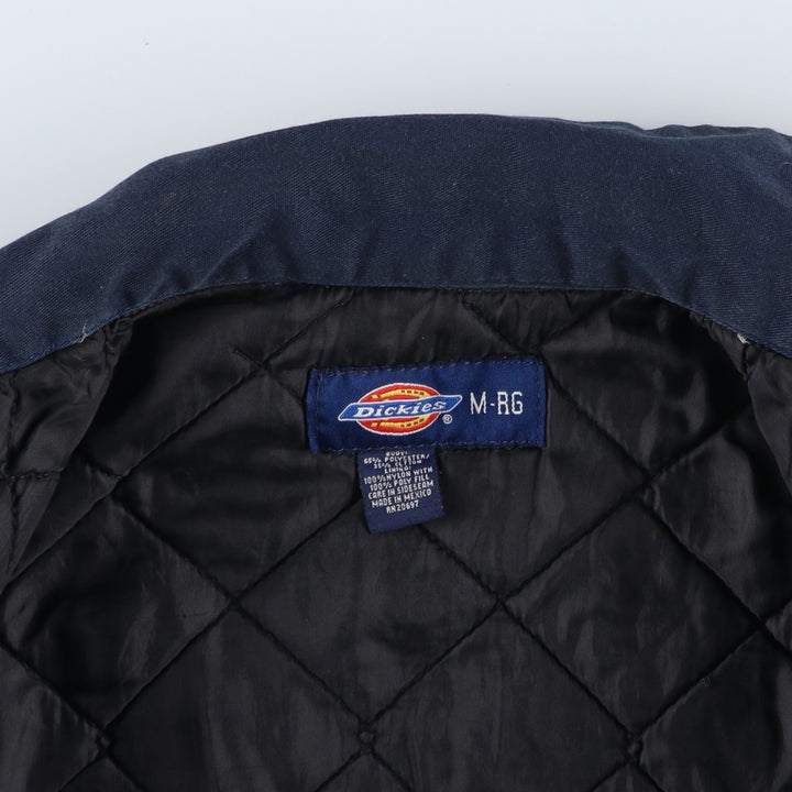 Dickies Eisenhower Jacket, padded work jacket, men's size M (approx.) polyester navy blue type Vintage Second Hand