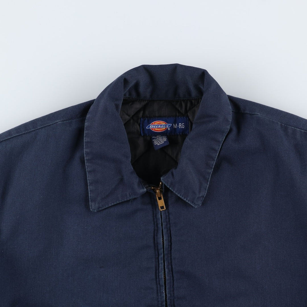 Dickies Eisenhower Jacket, padded work jacket, men's size M (approx.) polyester navy blue type Vintage Second Hand