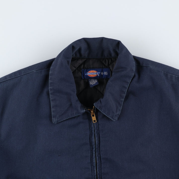 Dickies Eisenhower Jacket, padded work jacket, men's size M (approx.) polyester navy blue type Vintage Second Hand