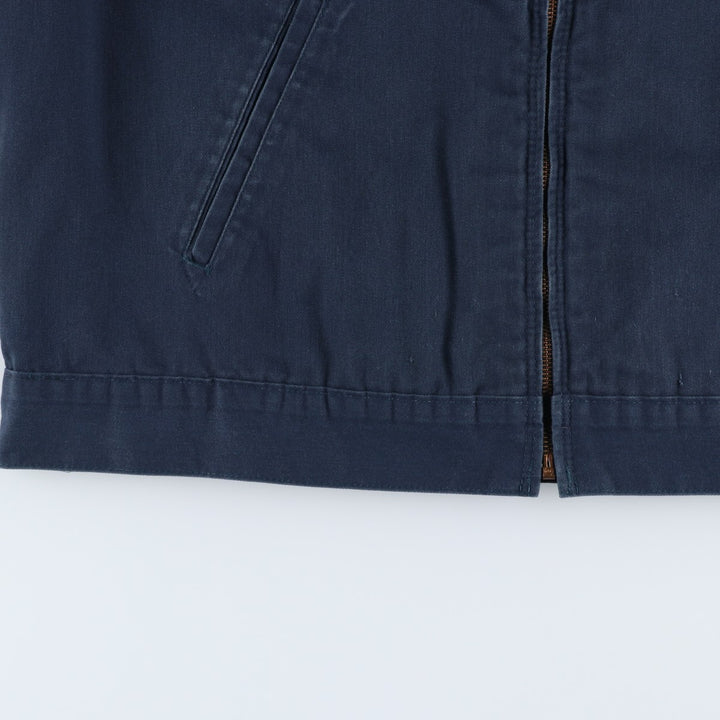 Dickies Eisenhower Jacket, padded work jacket, men's size XL polyester navy blue type Vintage Second Hand