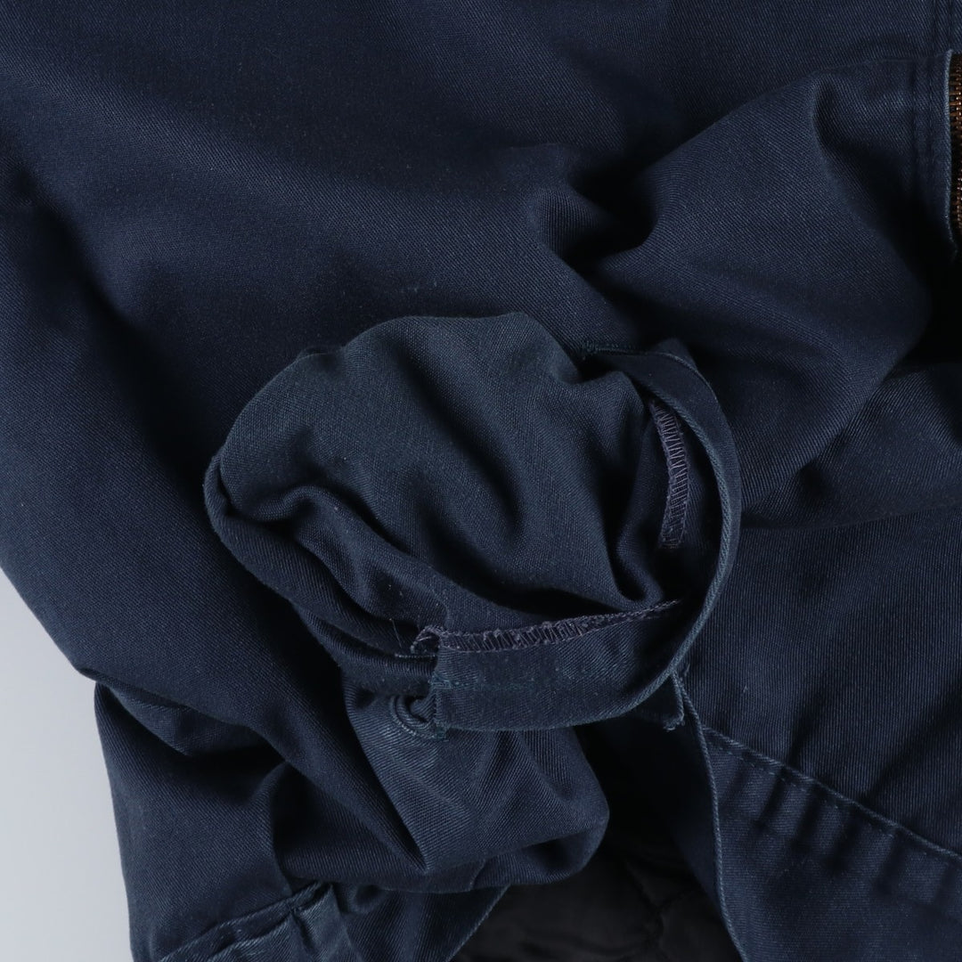 Dickies Eisenhower Jacket, padded work jacket, men's size XL polyester navy blue type Vintage Second Hand