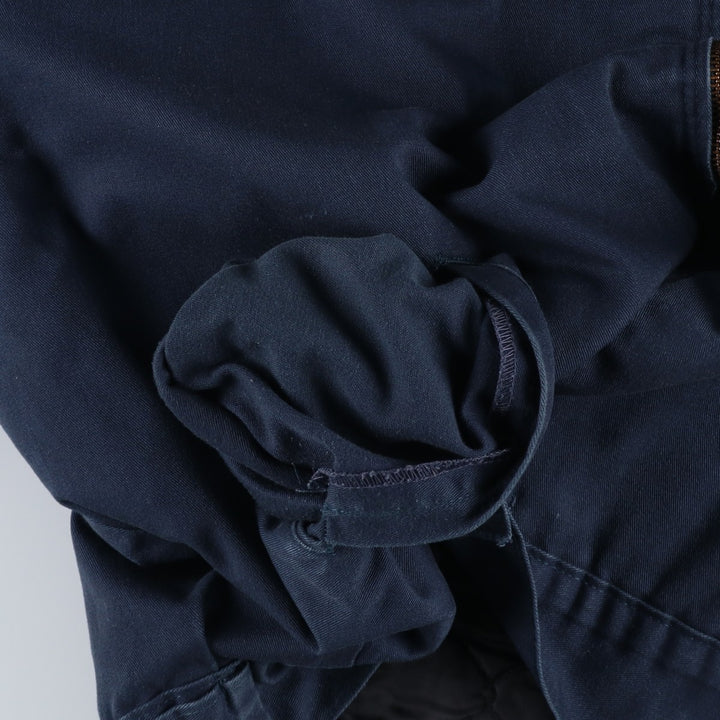 Dickies Eisenhower Jacket, padded work jacket, men's size XL polyester navy blue type Vintage Second Hand