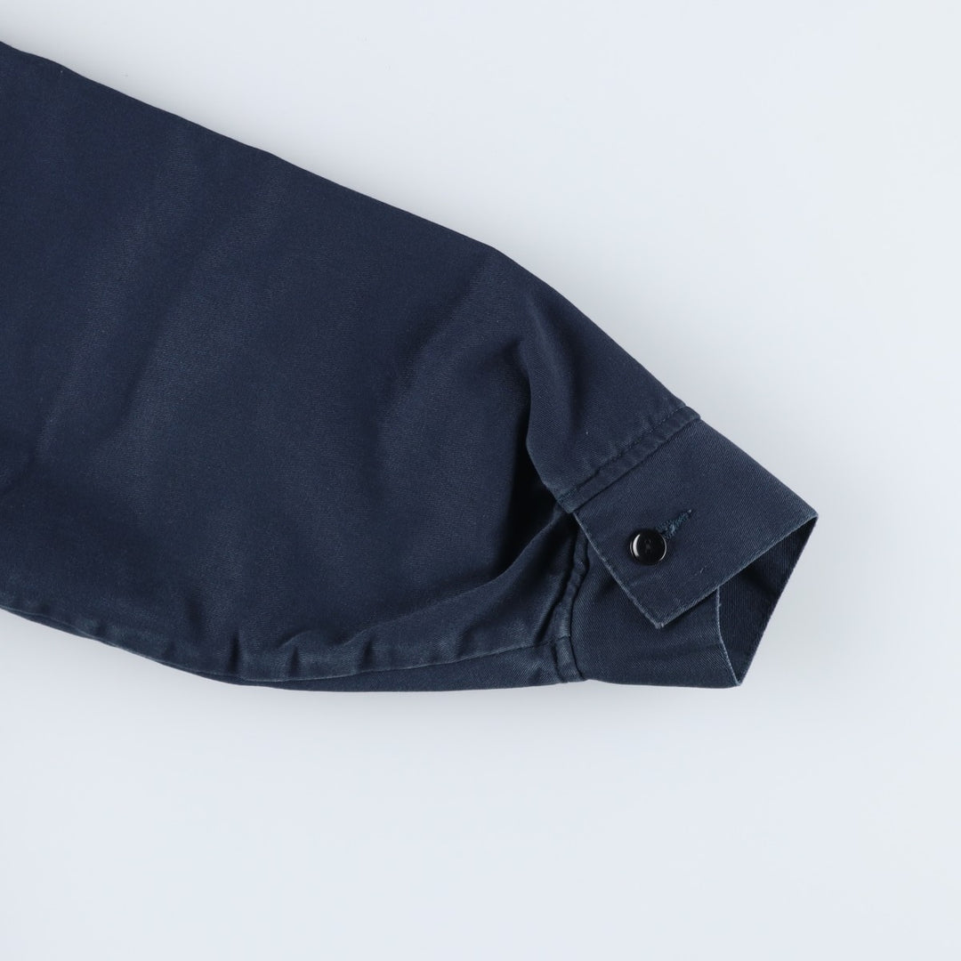 Dickies Eisenhower Jacket, padded work jacket, men's size XL polyester navy blue type Vintage Second Hand