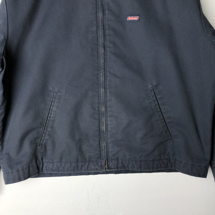 Dickies Eisenhower Jacket, padded work jacket, men's size XL unclear navy blue type Vintage Second Hand
