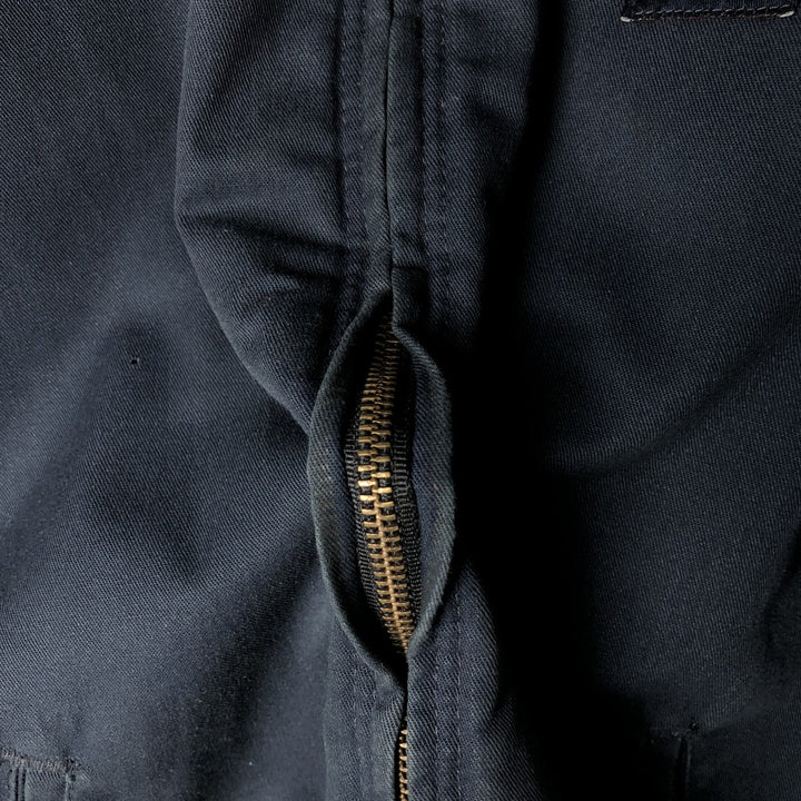 Dickies Eisenhower Jacket, padded work jacket, men's size XL unclear navy blue type Vintage Second Hand