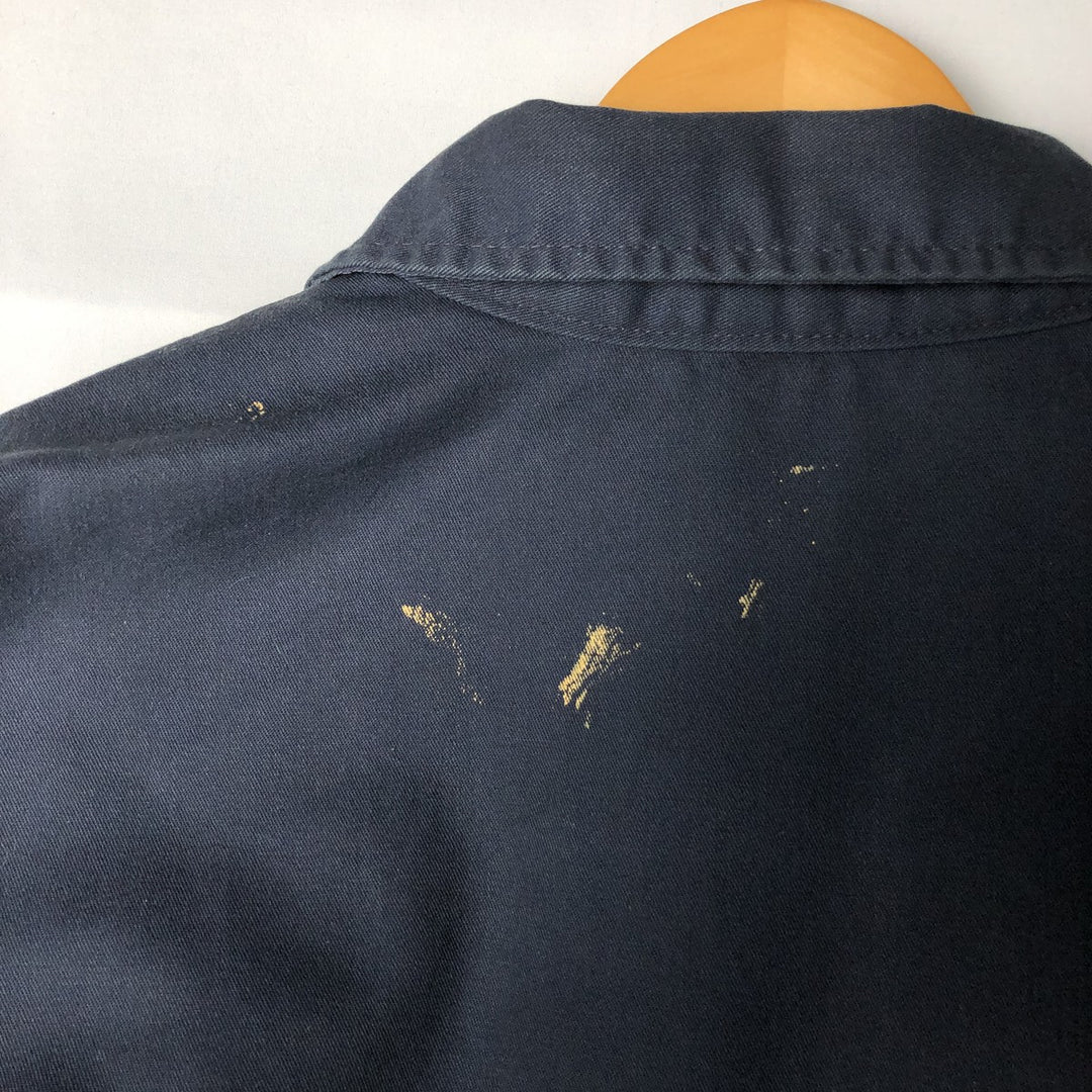 Dickies Eisenhower Jacket, padded work jacket, men's size XL unclear navy blue type Vintage Second Hand