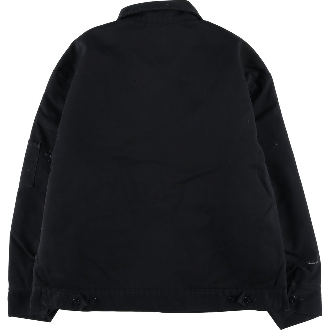 Dickies Eisenhower Jacket, padded work jacket, men's size XL polyester black type Vintage Second Hand