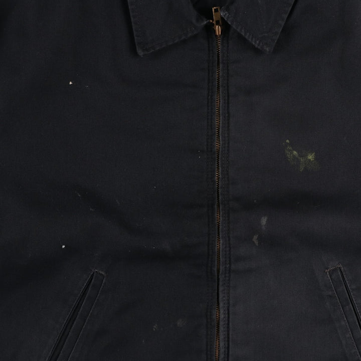 Dickies Eisenhower Jacket, padded work jacket, men's size XL polyester black type Vintage Second Hand
