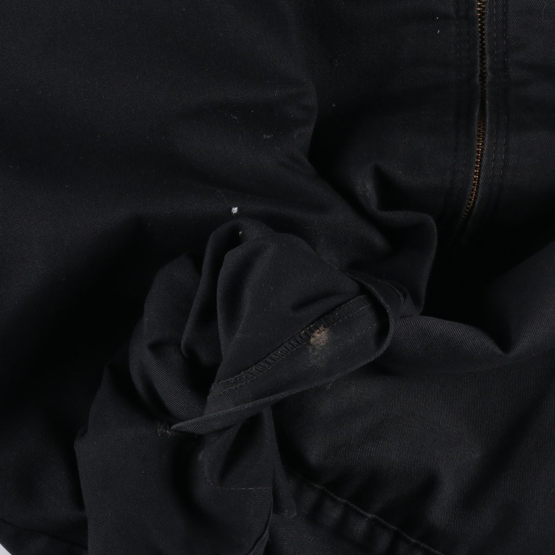Dickies Eisenhower Jacket, padded work jacket, men's size XL polyester black type Vintage Second Hand