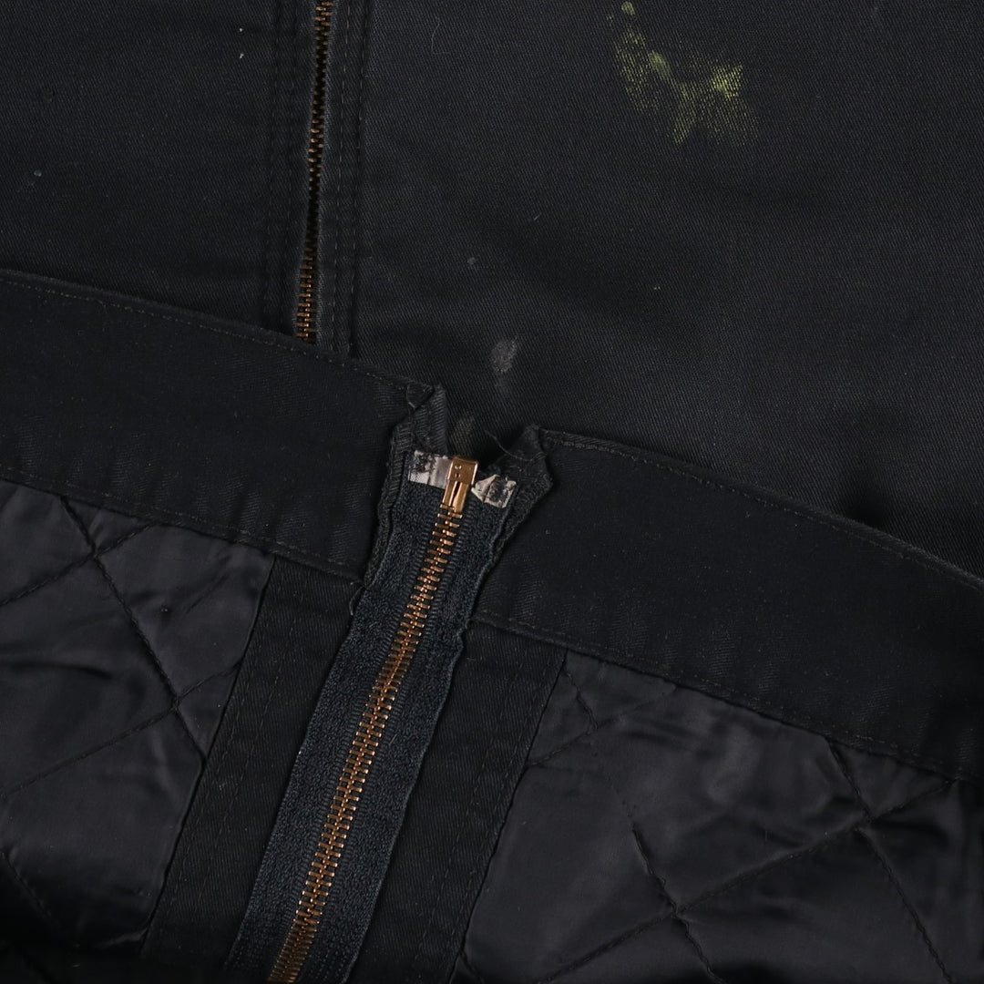Dickies Eisenhower Jacket, padded work jacket, men's size XL polyester black type Vintage Second Hand