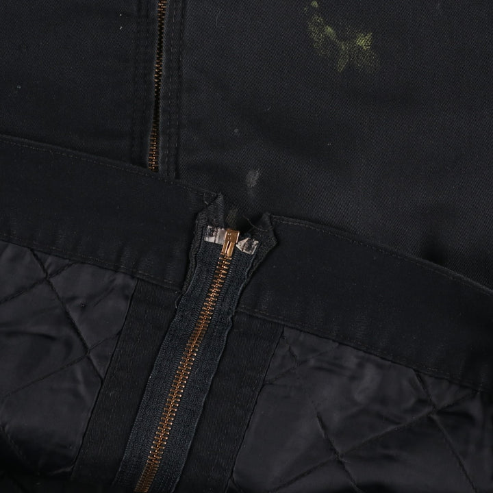 Dickies Eisenhower Jacket, padded work jacket, men's size XL polyester black type Vintage Second Hand